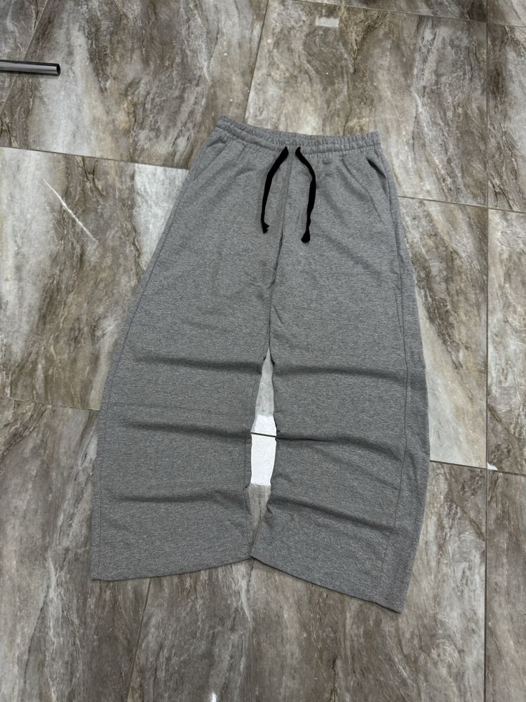 Широкі нові сірі спортивки Baggy Sweatpants широкие штаны серые багги