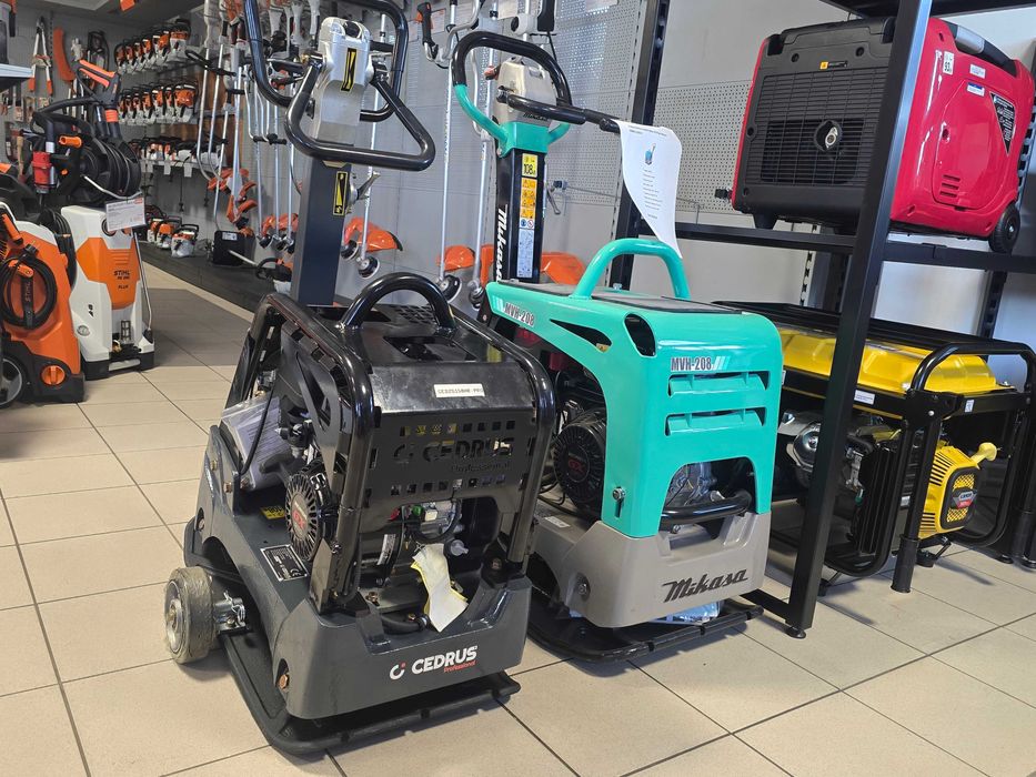 Zagęszczarka Cedrus CEDZG158HR-PRO z rewersem waga 158 kg Marcinkowscy