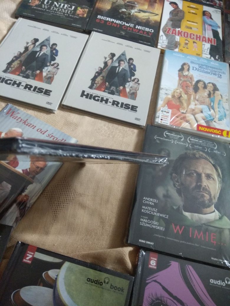 Filmy na DVD Nowe w folii