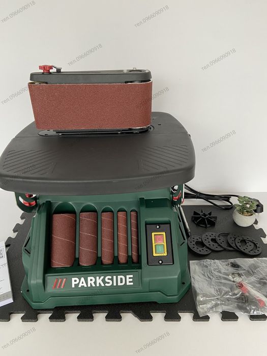 Шпиндельна шліфувальна лєнточна машина, ленточная, гріндер Parkside