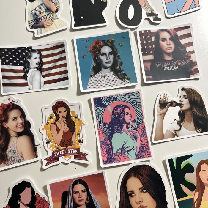 Stickers Autocolantes Lana del Rey