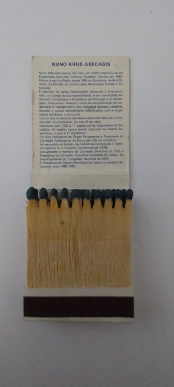 Caixa Fosforos CDS