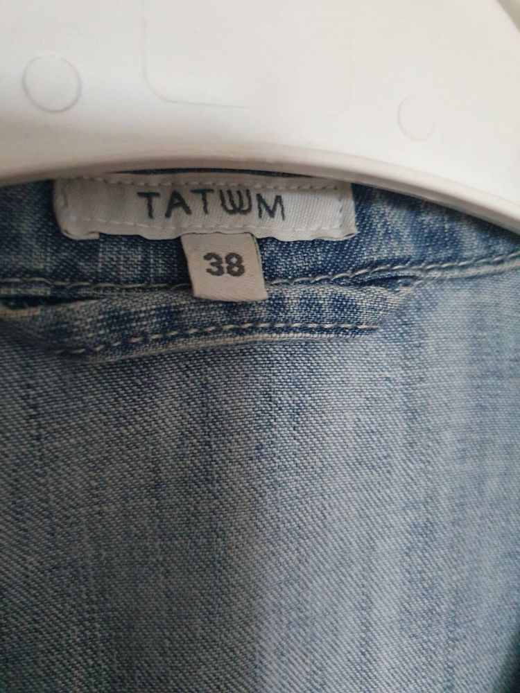 Jeansowy żakiet 38 tatuum