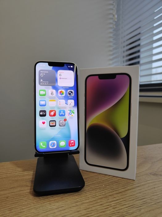 iphone 14 128gb kondycja 95% bez rys