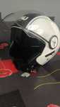 Capacete de mota + luvas