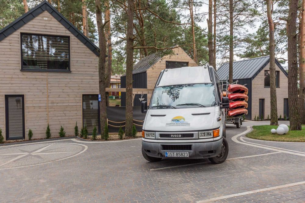 apartamenty pokoje domki nad jeziorem Wielki Ocypel Bory Tucholskie