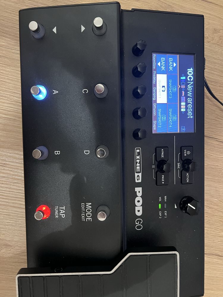 Line 6 pod go multiefekt gitarowy mozliwa zamiana