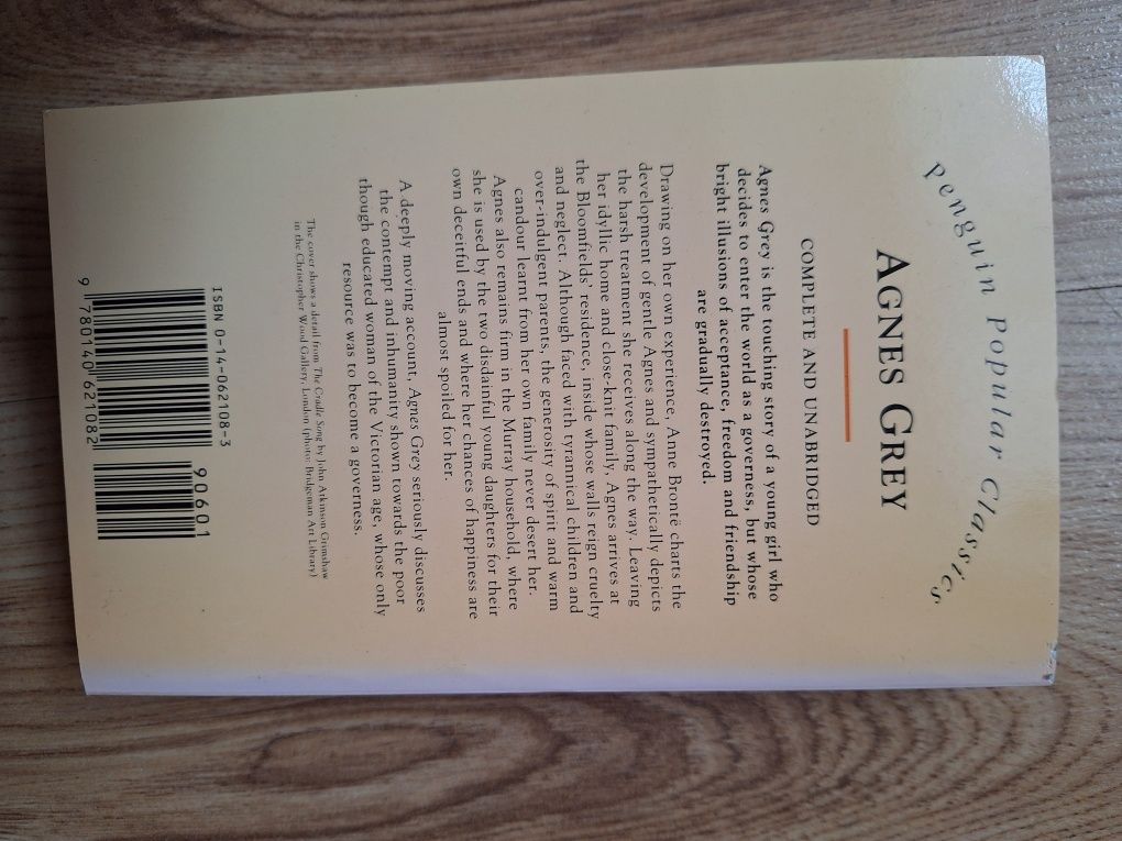 Książka w j.angielskim Agnes Grey Anne Bronte