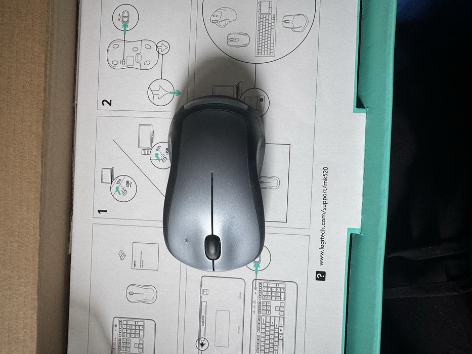 Zestaw klawiatura + myszka, bezprzewodowe  MK520 ADVANCED