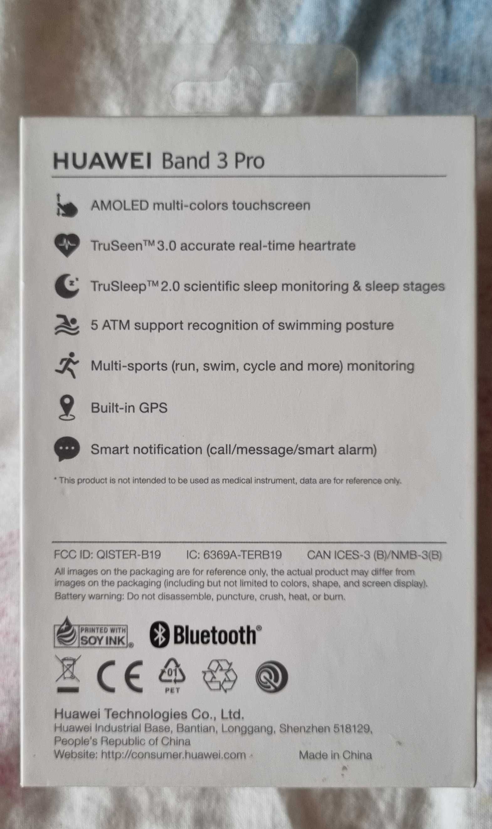 Opaska huawei band 3 pro