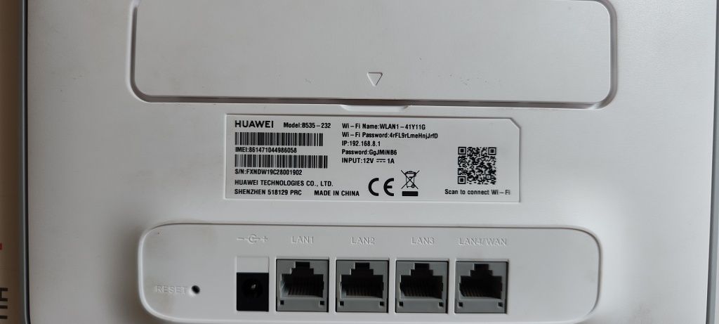 Router Huawei B535-232 antena zewnętrzna Signaflex 4G LTE 2x25 dBi