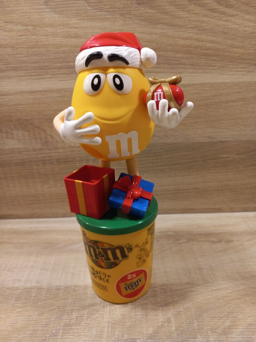 Dozownik M&M's do cukierków świąteczny