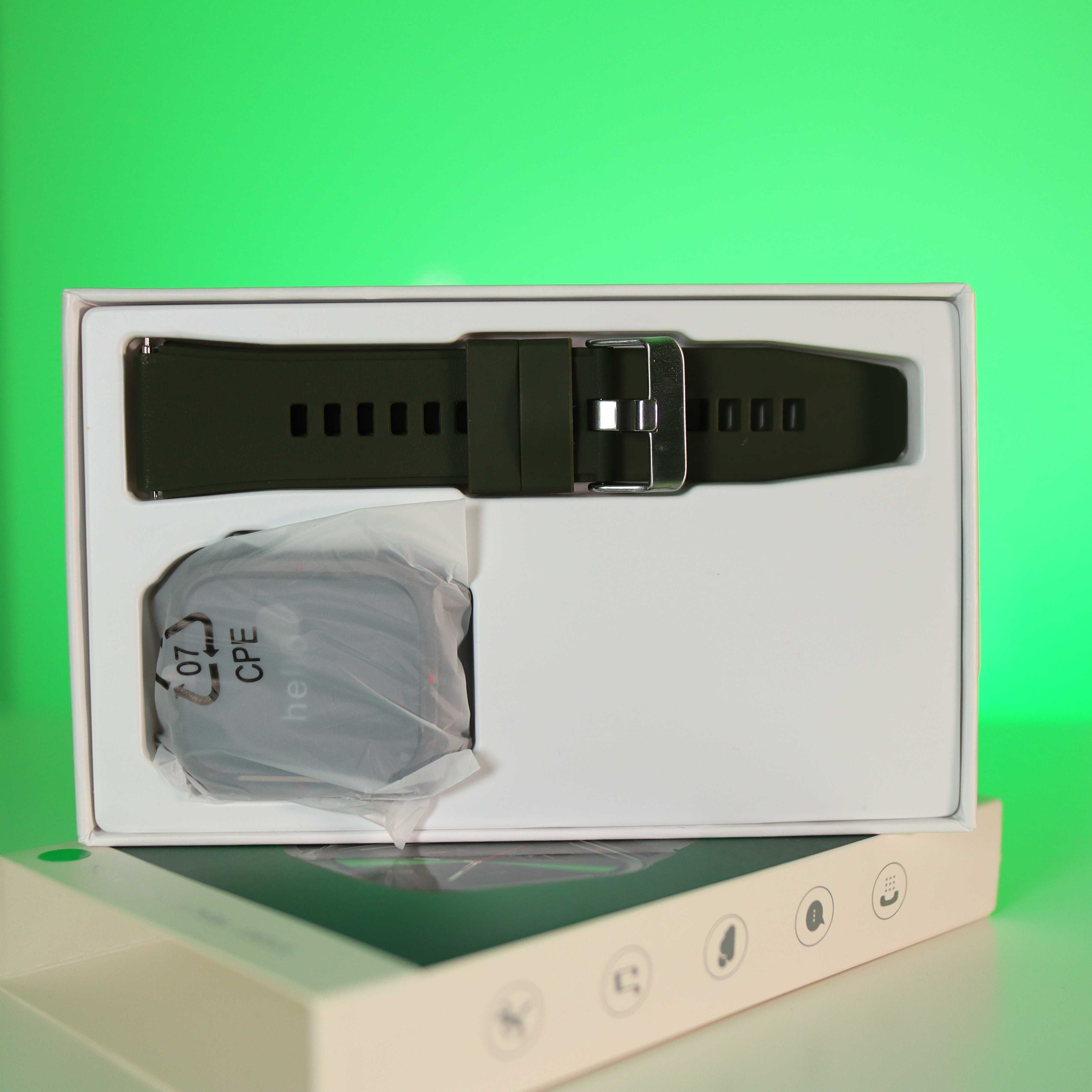 Smartwatch Makibes Q25 - metalowa obudowa, ekran 1,7"