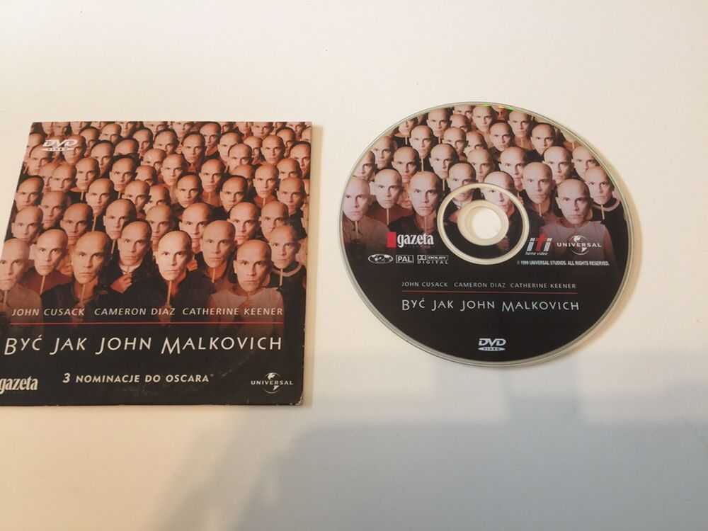 być jak john malkovich dvd nowy film