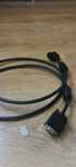 Kabel VGA-VGA, D-Sub , 1,8 metra,  czarny.