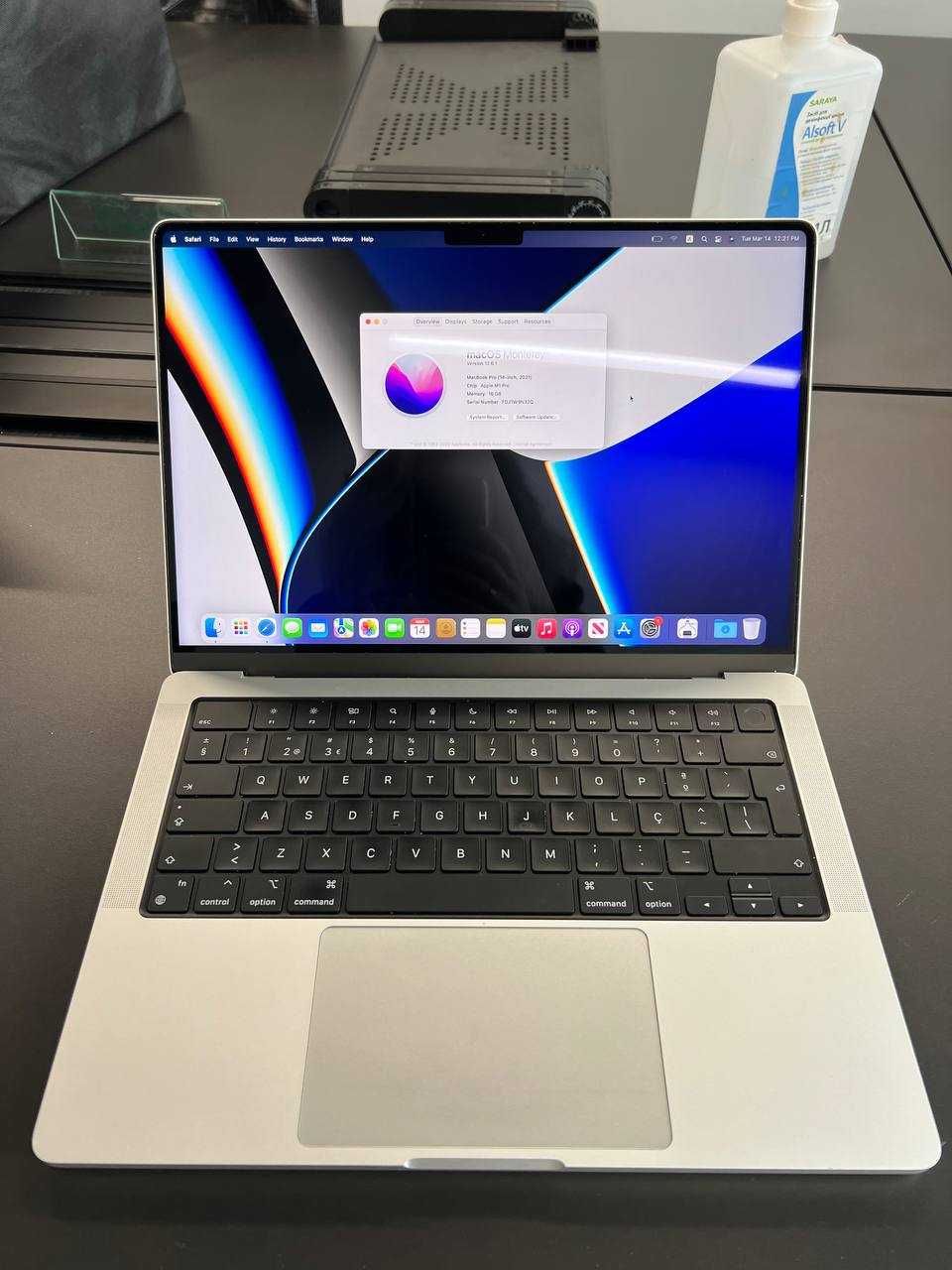 MacBook Pro 14 (2021) M1, 16/512 (1)