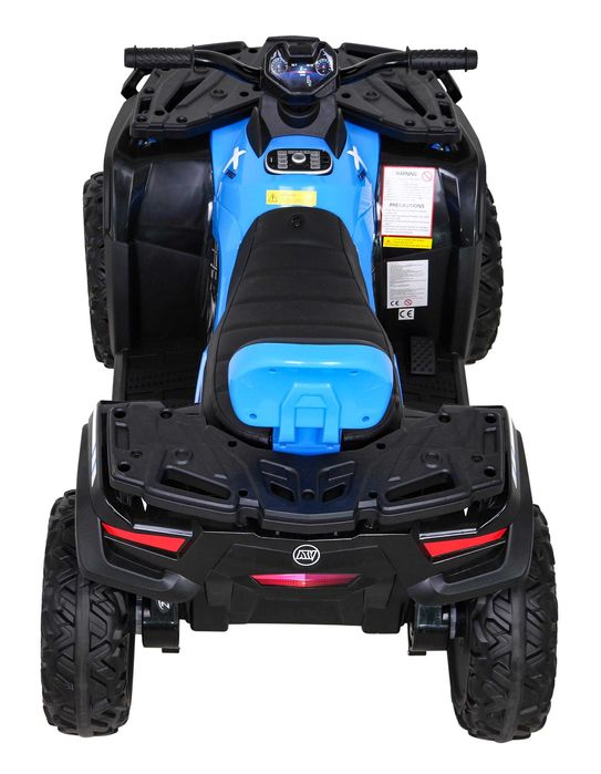 Quad XT-Speed dla dzieci Niebieski 4x80W EVA Wolny Start Radio MP3 LED