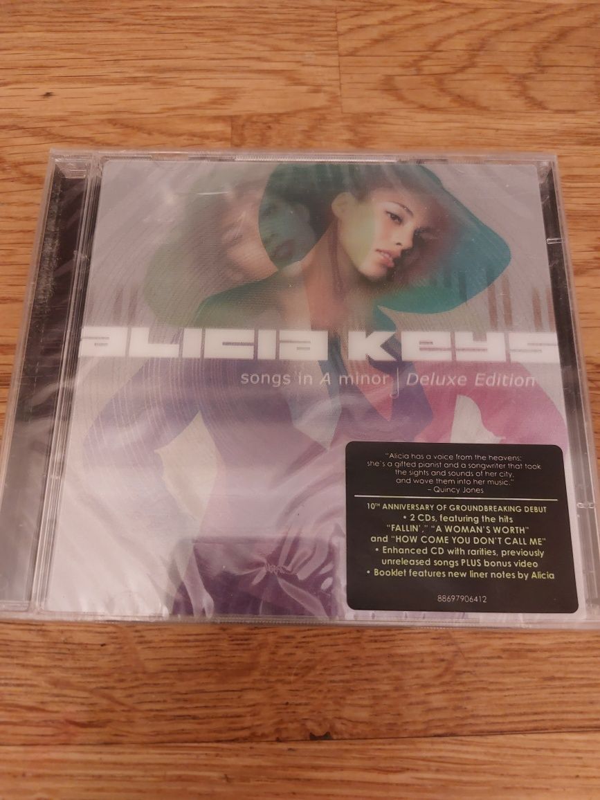 Alicia Keys 2CD Songs in A minor Deluxe Edition Folia Unikat