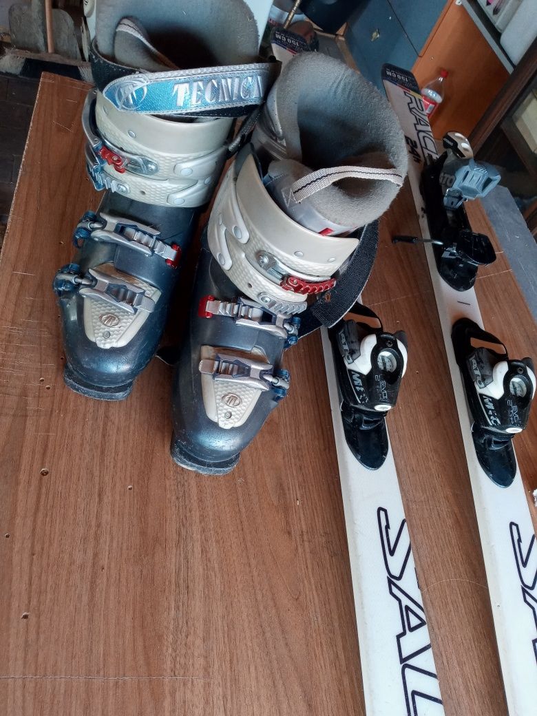 Narty  + buty narciarskie