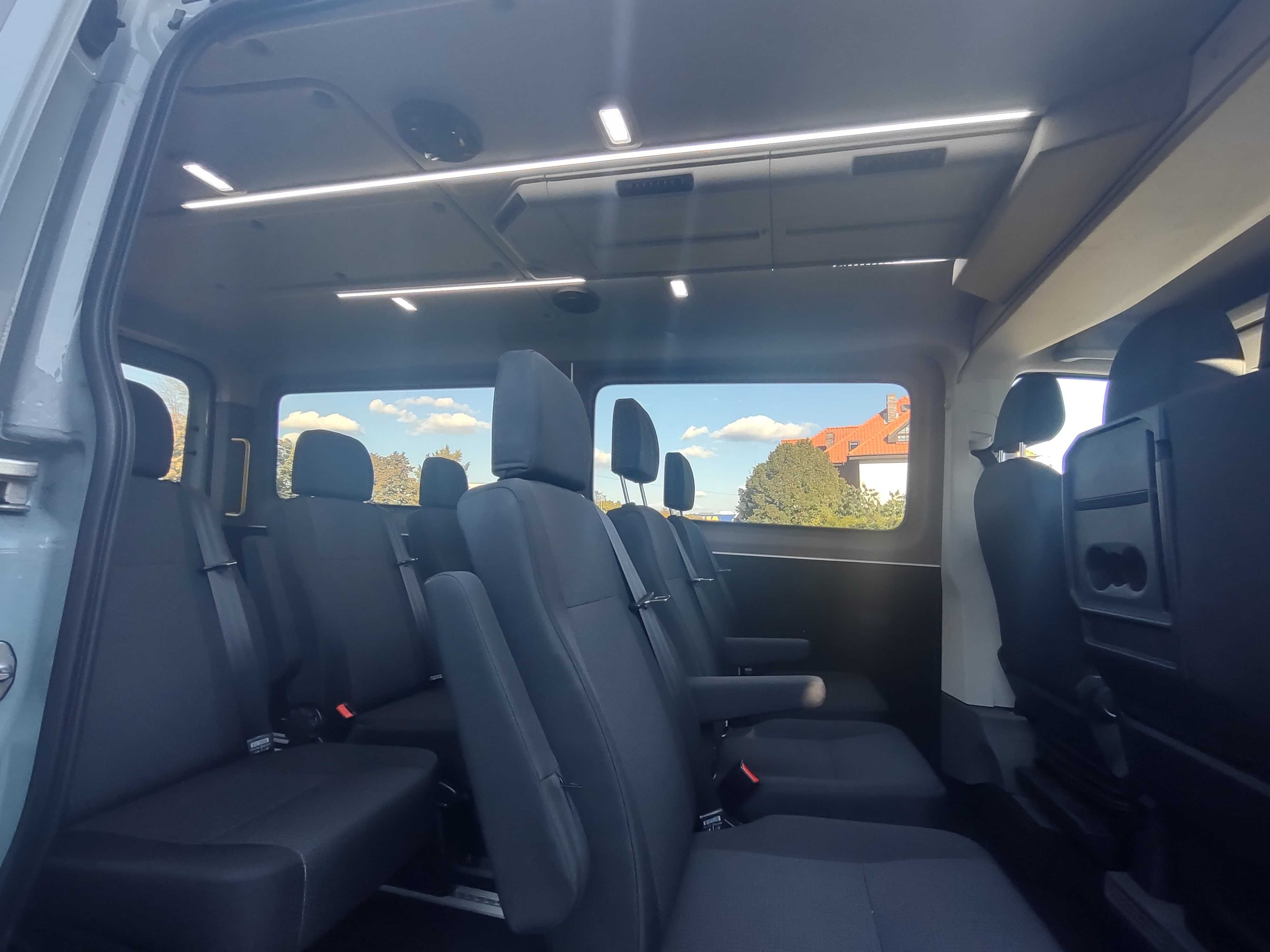 Transfer przewóz TAXI 8 osób na lotnisko Szczecin Berlin Poznań itp.