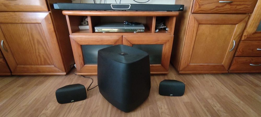 Polk Audio MagniFi MAX SR Barra de Som 5.1 Sem Fios 400W, em ótimo est