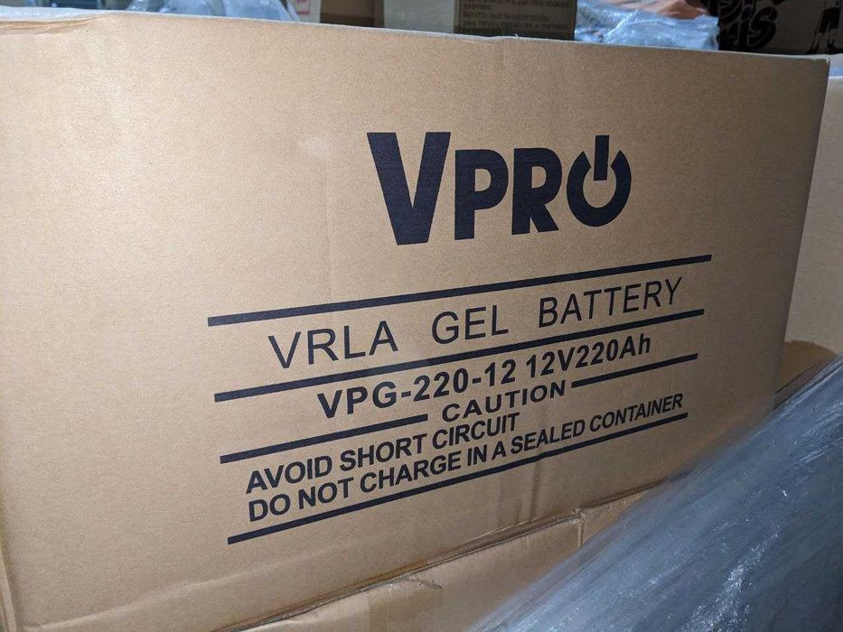 Акумулятор для резервного живлення (для ДБЖ) Volt Polska GEL 12V 220Ah