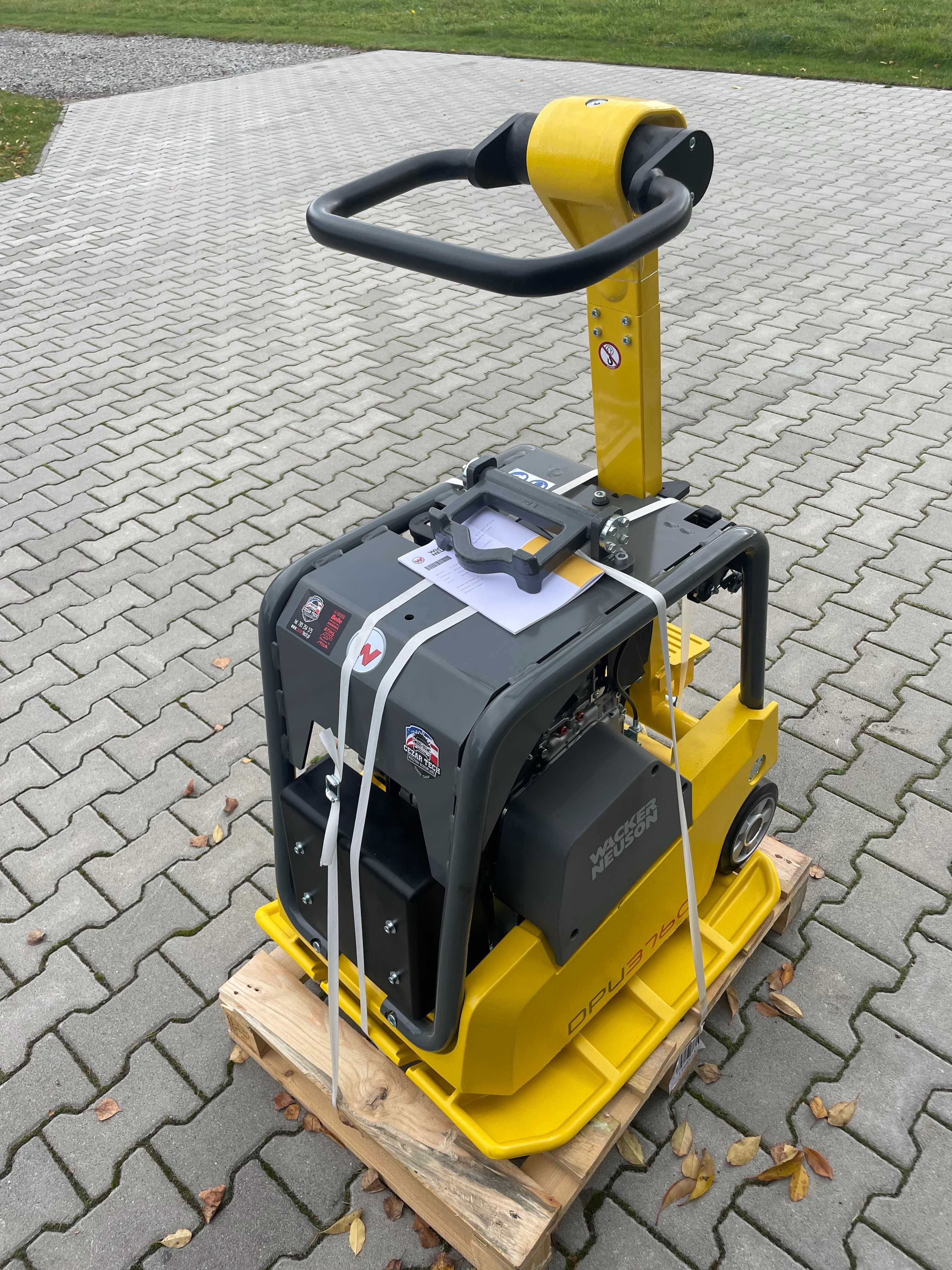 Zagęszczarka WACKER NEUSON DPU 3760 Hets 37kN 275 kg Nowa FV