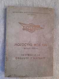 WSK-125 książka instrukcji obsługi