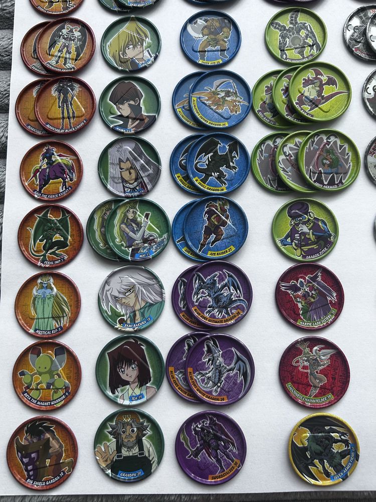Kapsle Yu-Gi-Oh! metal Tazo i Duel Tazo