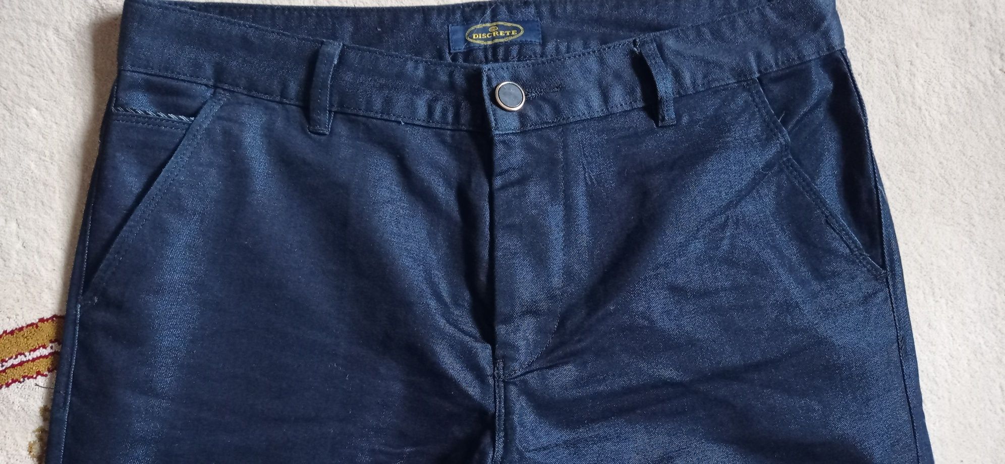 Spodnie męskie casual firmy Discrete rozm. 34-34 - 50 zł