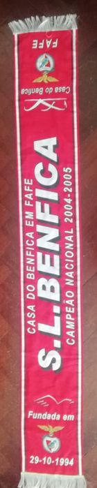 Cachecol da casa do Benfica de Fafe
