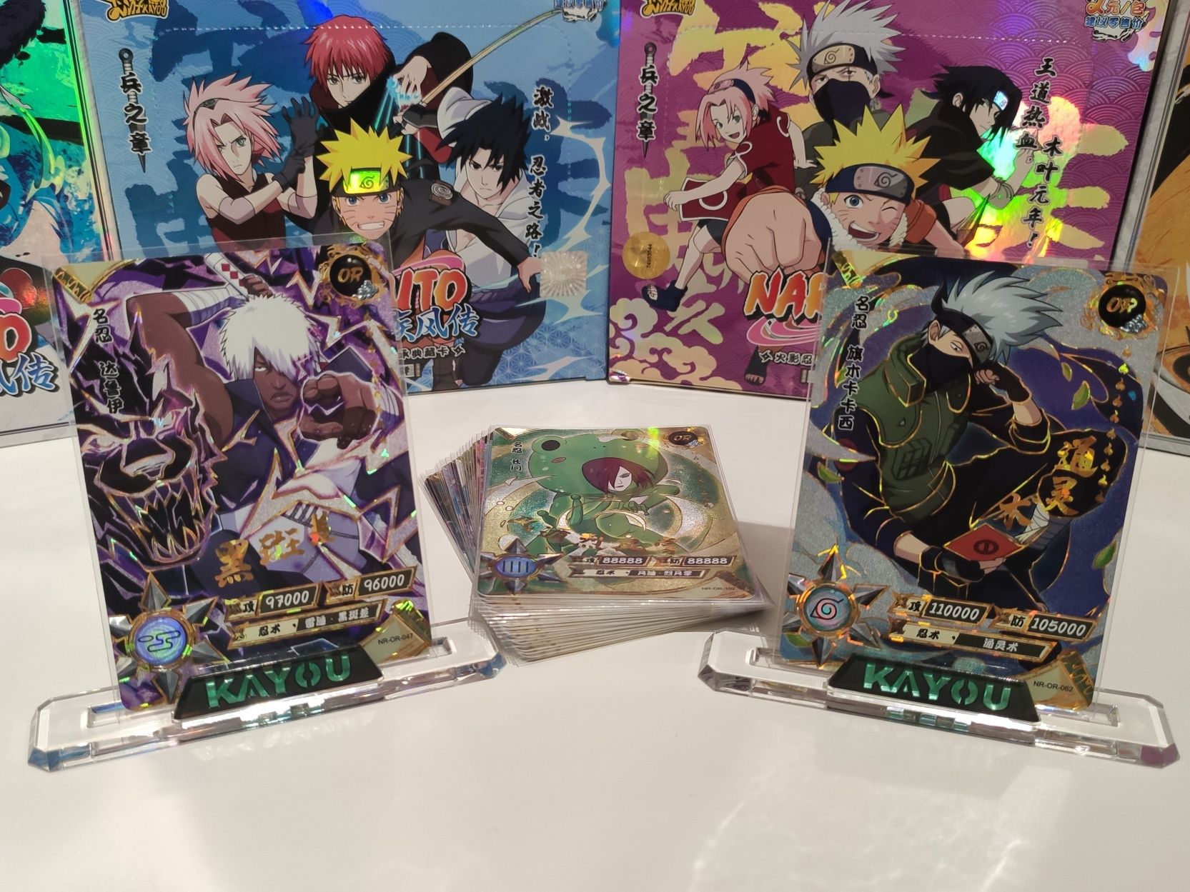 Cartas Naruto Kayou - OR, AR, SLR, SP, MR