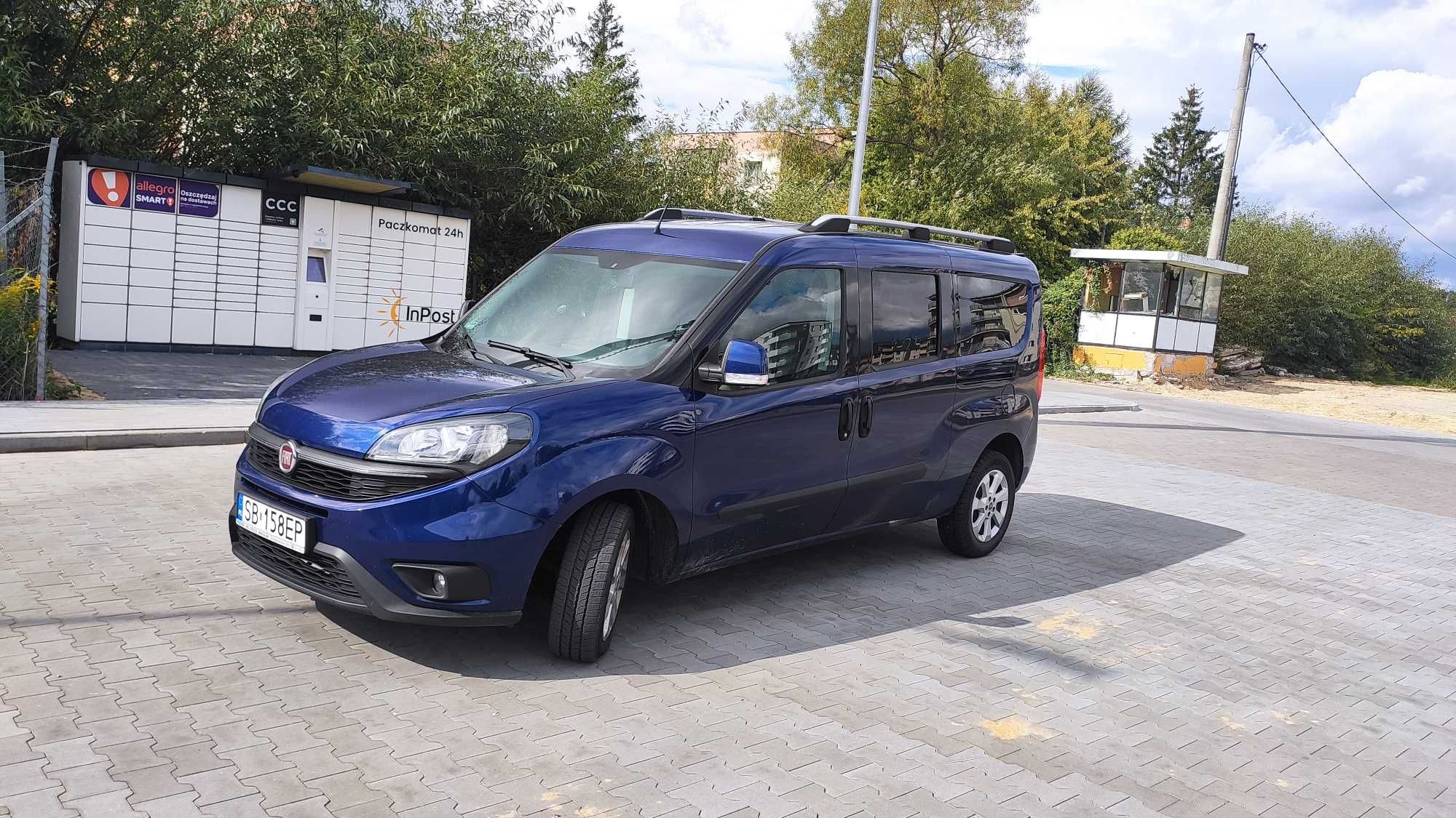 Wynajmę nowy Fiat Doblo MAXI 1.6 120KM multijet 5 osobowy + paka