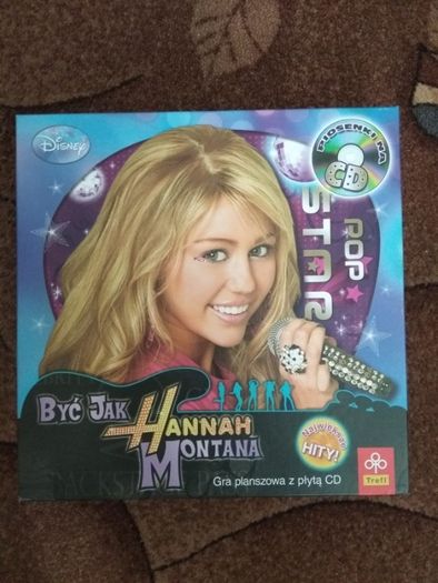 Gra Być jak Hannah Montana + pościel