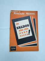 Livro os Saldos não são para Vista de  1940