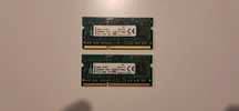 Ram sodim DDR3 8gb 2x4gb 1600mhz KINGSTON do laptopa