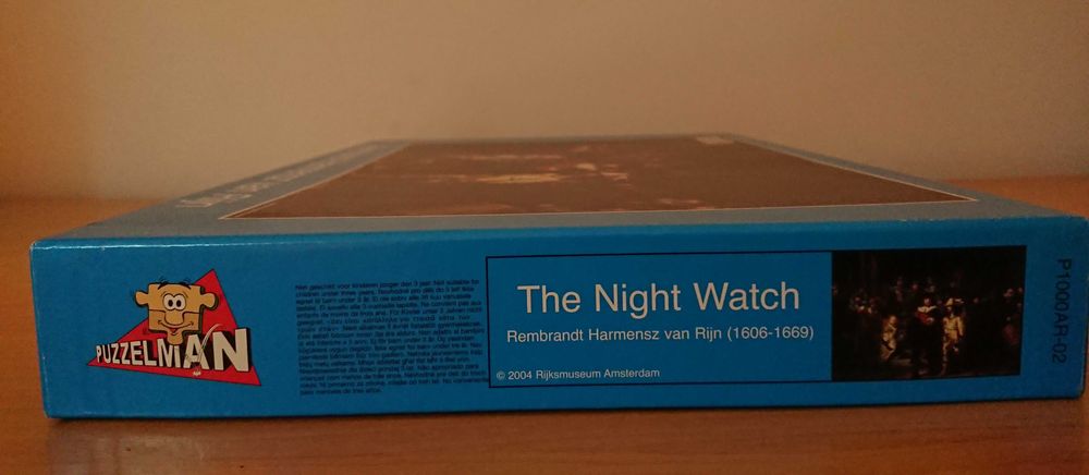 Puzzle 1000 peças Rembrandt NOVO