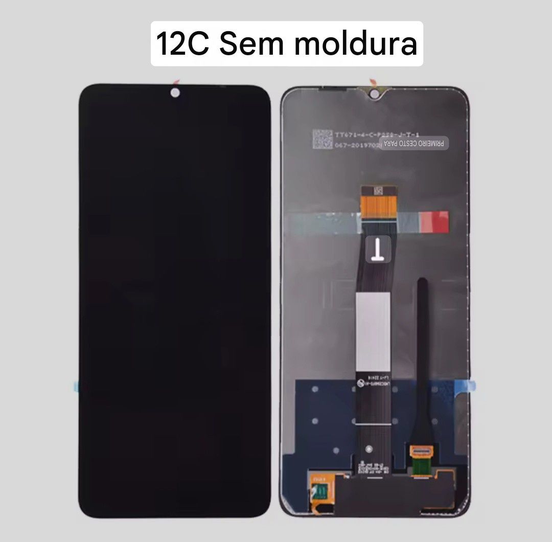 Tela Ecrã Display - Xiaomi Redmi 12C e Poco C55