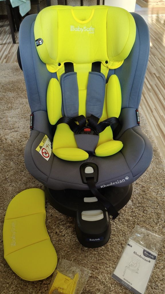 Fotelik Samochodowy Babysafe Rhodesian 360°  0-18kg ISOFIX