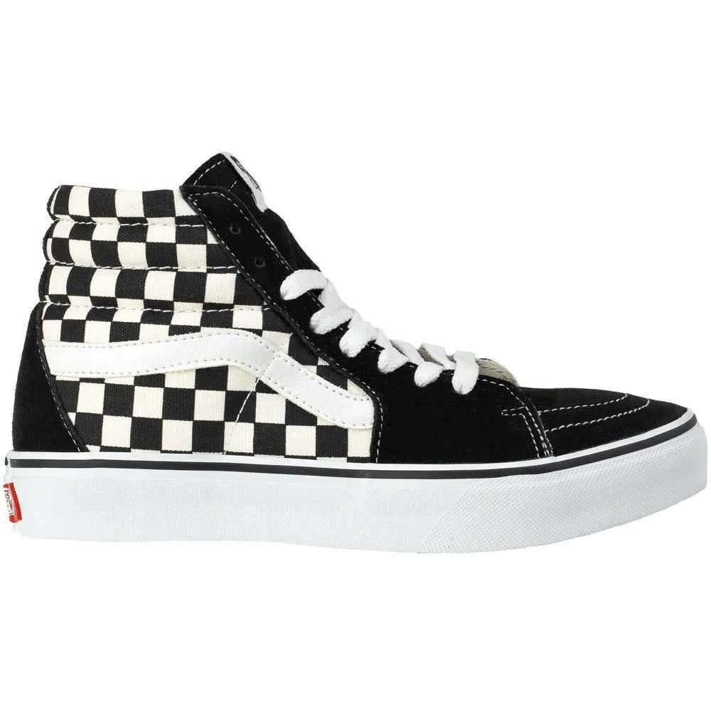 Trampki unisex wysokie Vans w kratkę V38CL SK8-HI DX rozm. 36