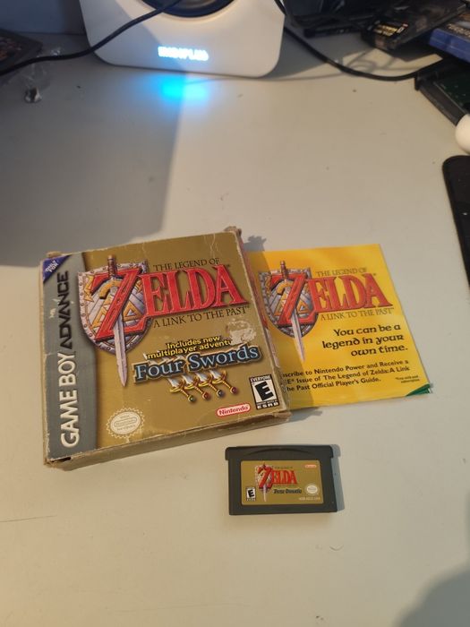 Zelda na gameboy advance box