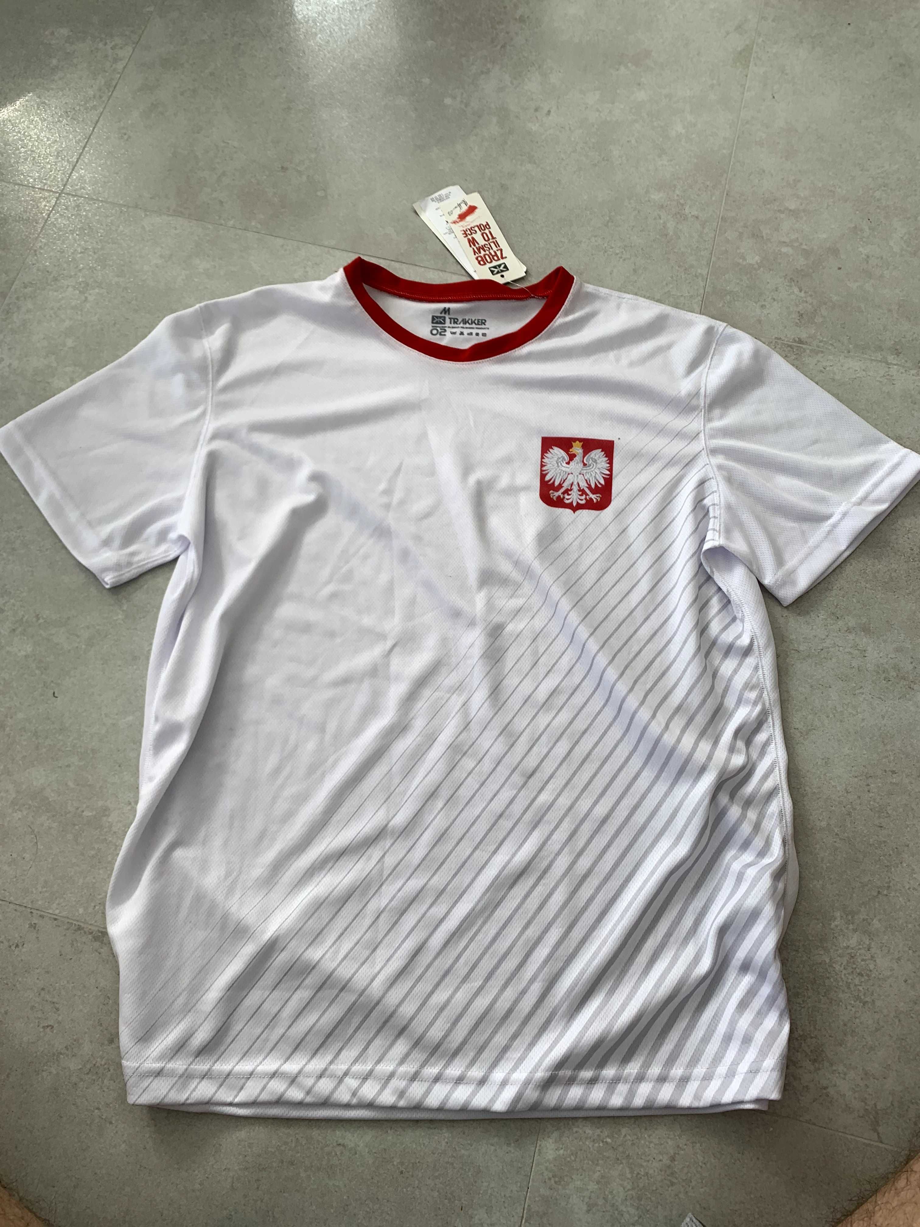 Koszulka reprezentacji Polski Czerwona/Biała nowe!