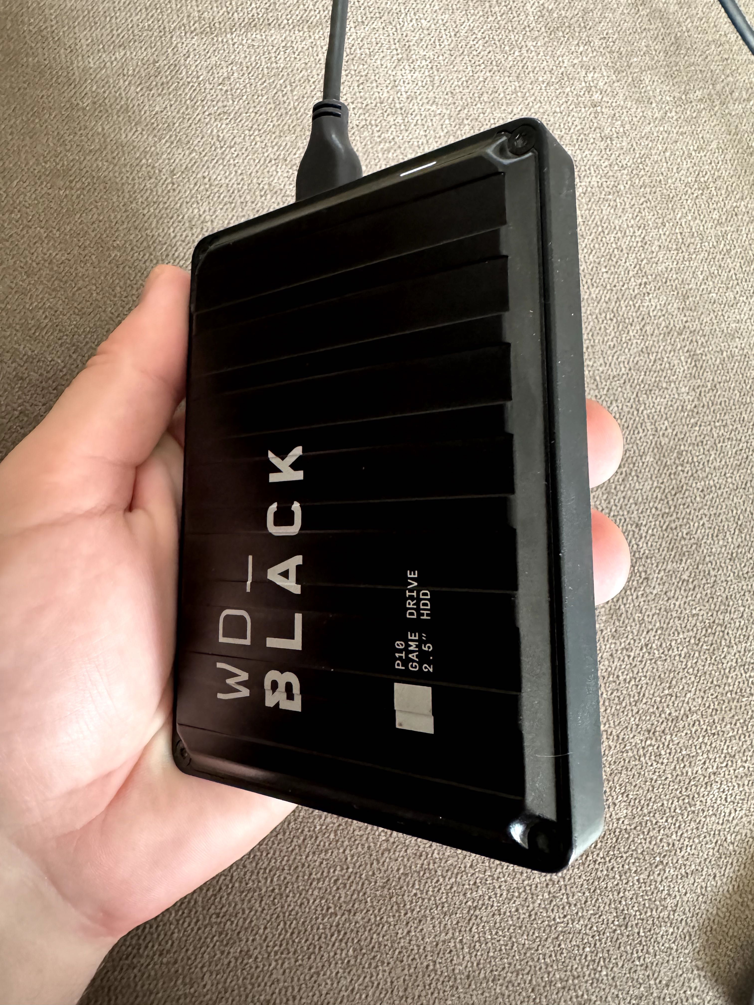 HDD WD Black Зовнішній жорсткий диск P10 4TB