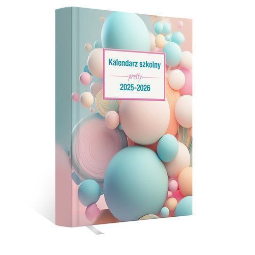Kalendarz Szkolny Pretty 2025/26