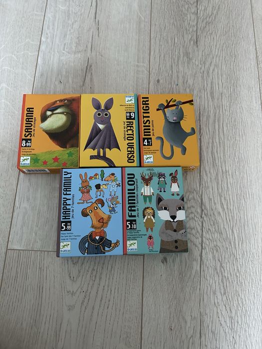 Продам настільні ігри Djeco