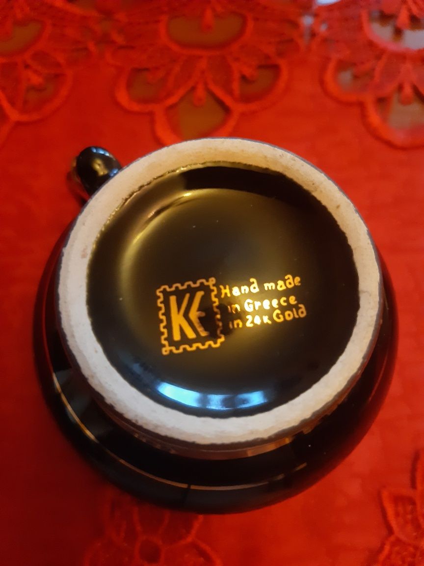 Ręczna grecka porcelana KRATIMENOS 24kzlito