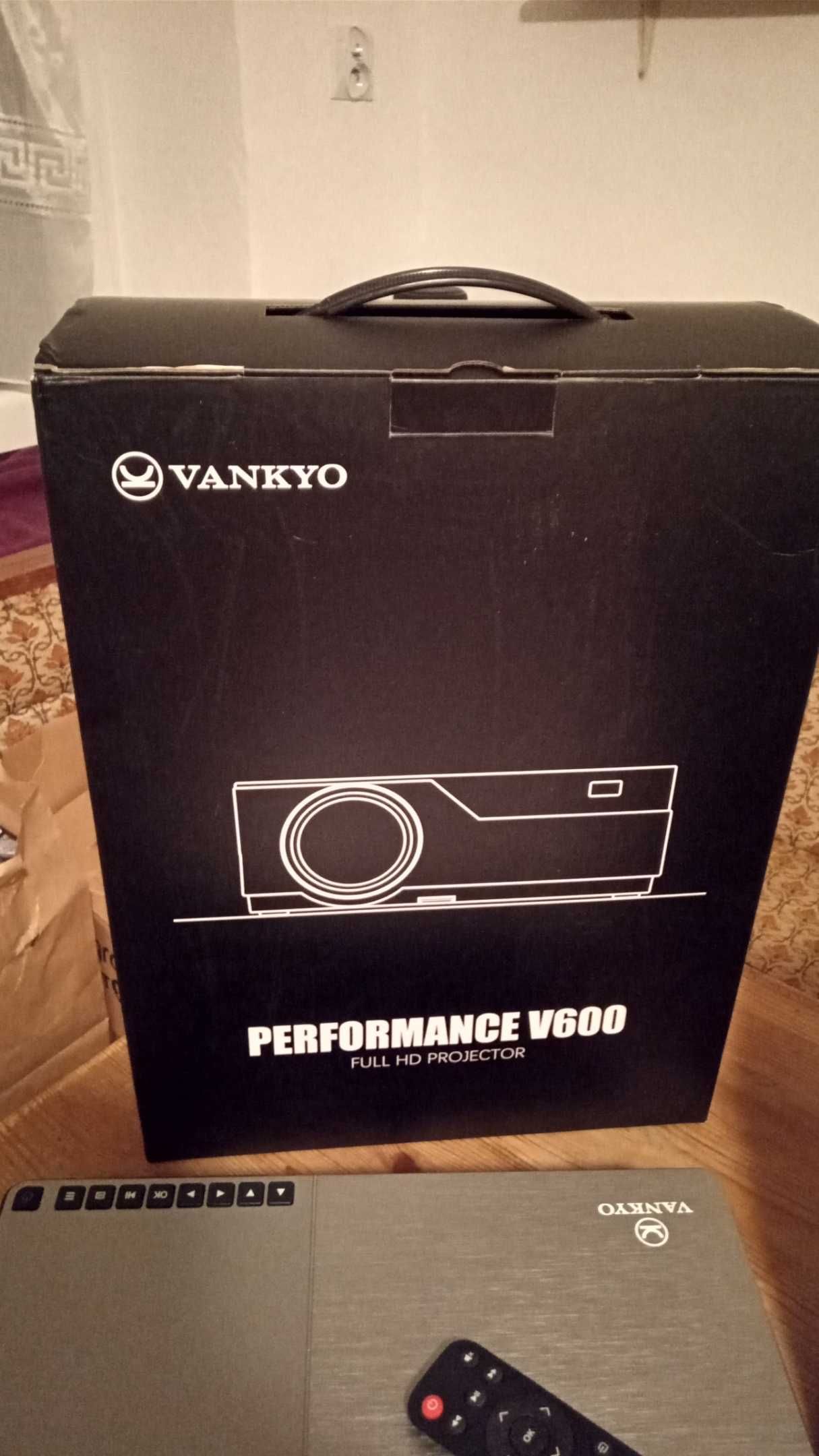 Projektor LED Vankyo Performance V600 czarny