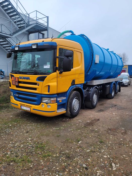 Scanie P400 Asenizacyjny ,szambiarka,beczka,4 osie