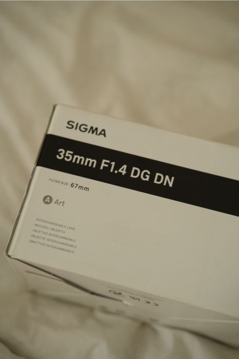 Sigma 35mm F1.4 DG DN art для Sony