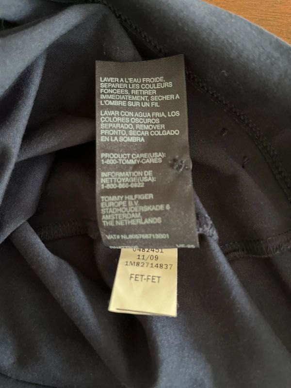 Vestido Tommy Hilfiger Azul Escuro – Tamanho XL